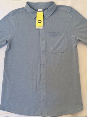 All in Motion Boys Button Up Shirt XL 14 NWT
